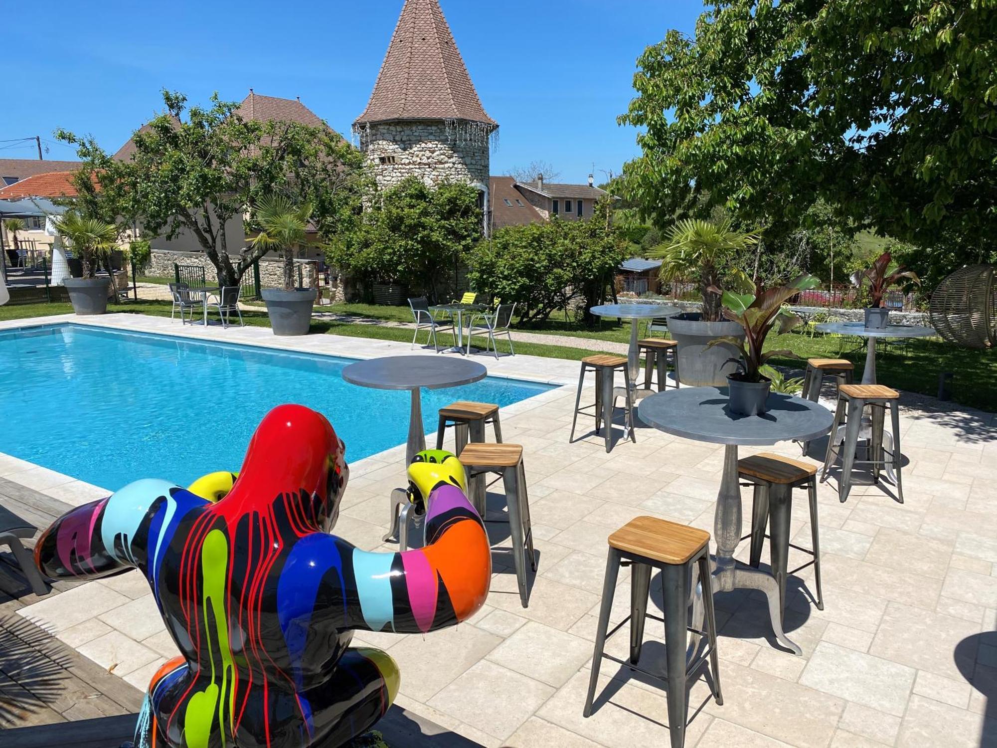 Domaine De Suzel 호텔 Vignieu 외부 사진